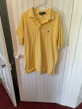 Polo by Ralph Lauren Light Yellow Short-Sleeve Polo Shirt